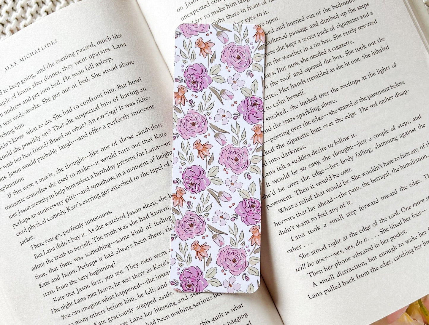 Spring Bouquet Floral Bookmark image 0