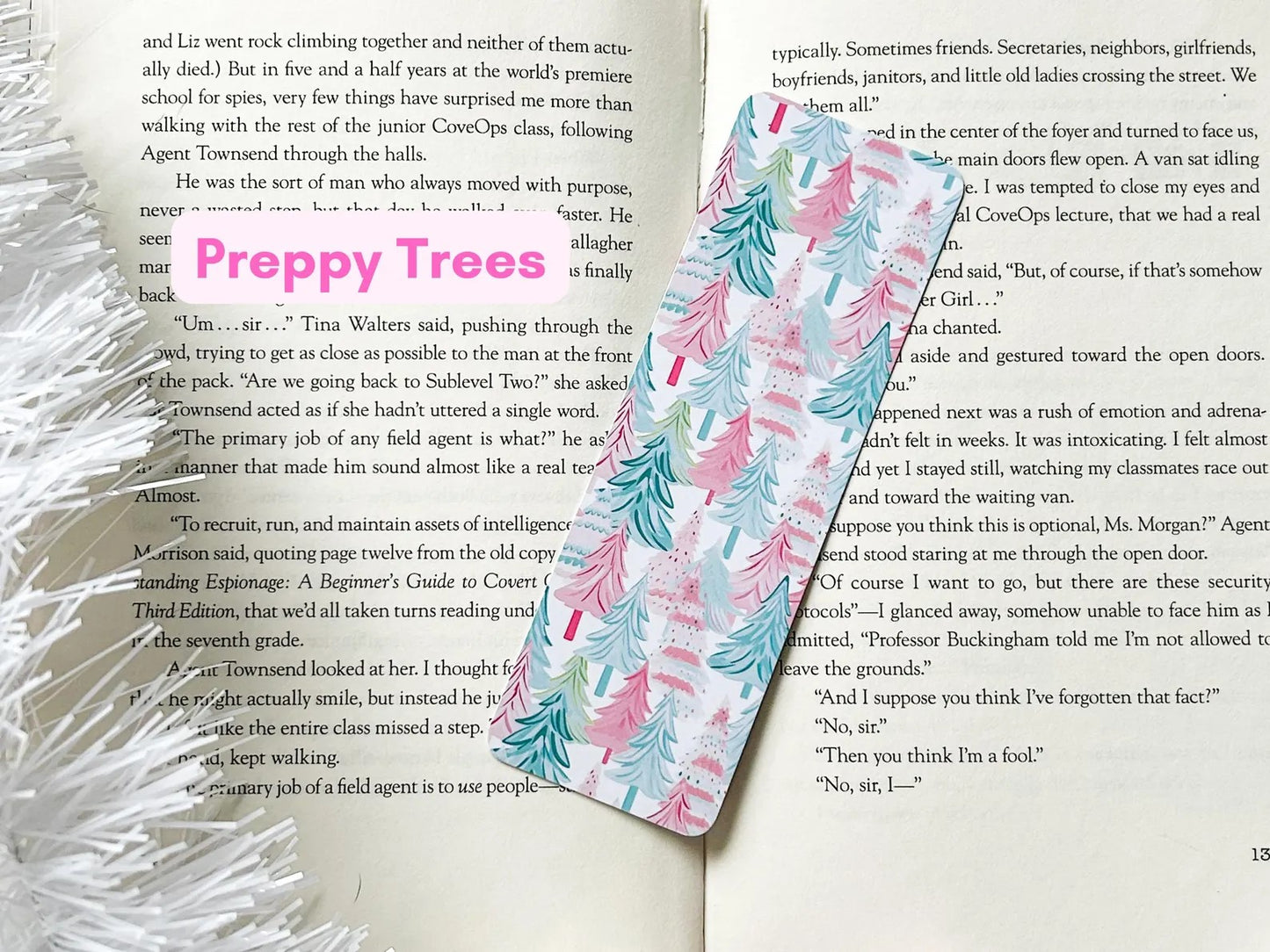 Preppy Christmas Bookmarks image 4