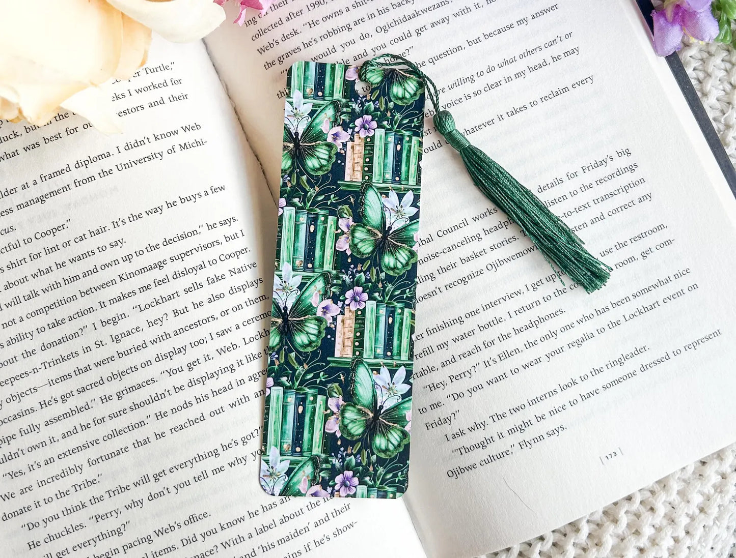 Enchanted Bookshelf Bookmark