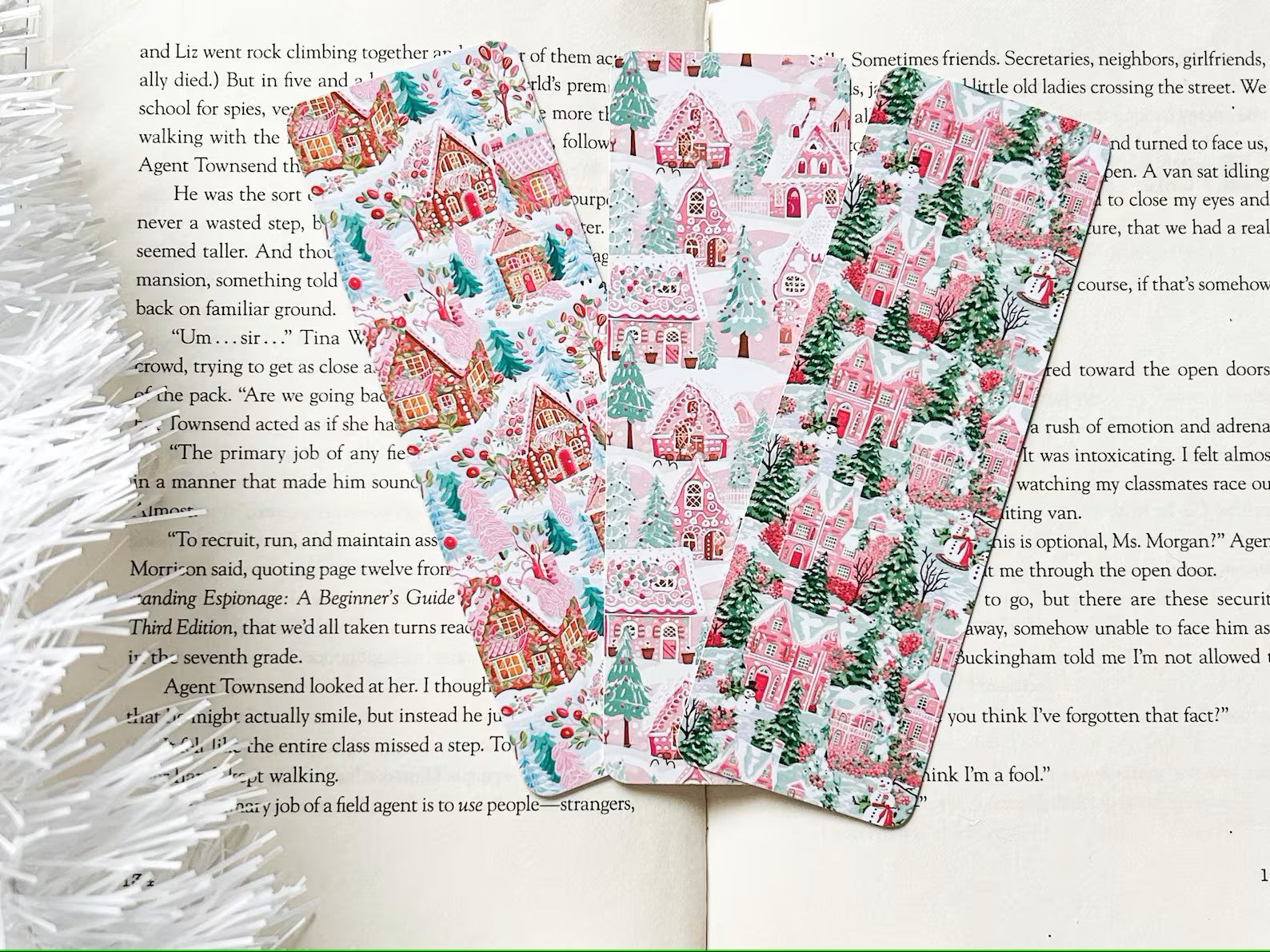 Christmas Village Bookmarks image 0