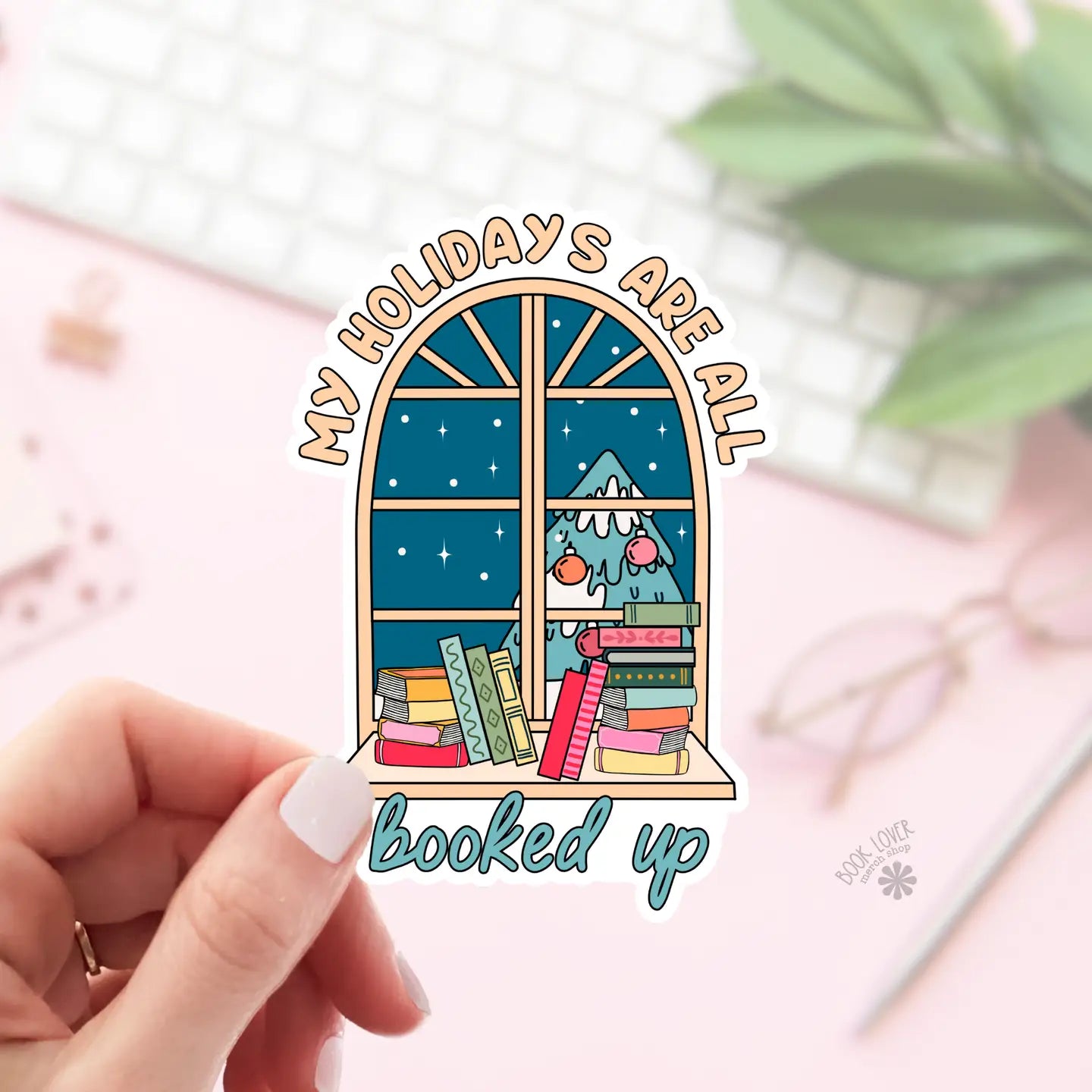 My Holidays are All Booked Up Sticker image 0
