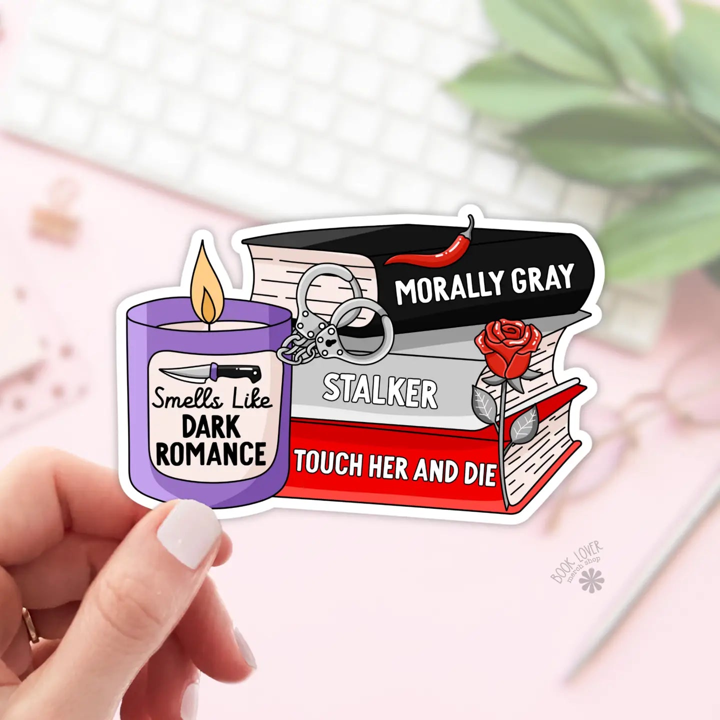 Smells Like Dark Romance Sticker image 0
