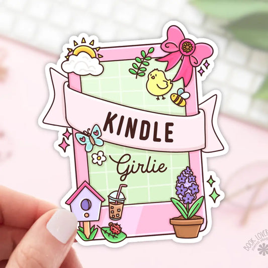 Spring Kindle Girlie Sticker