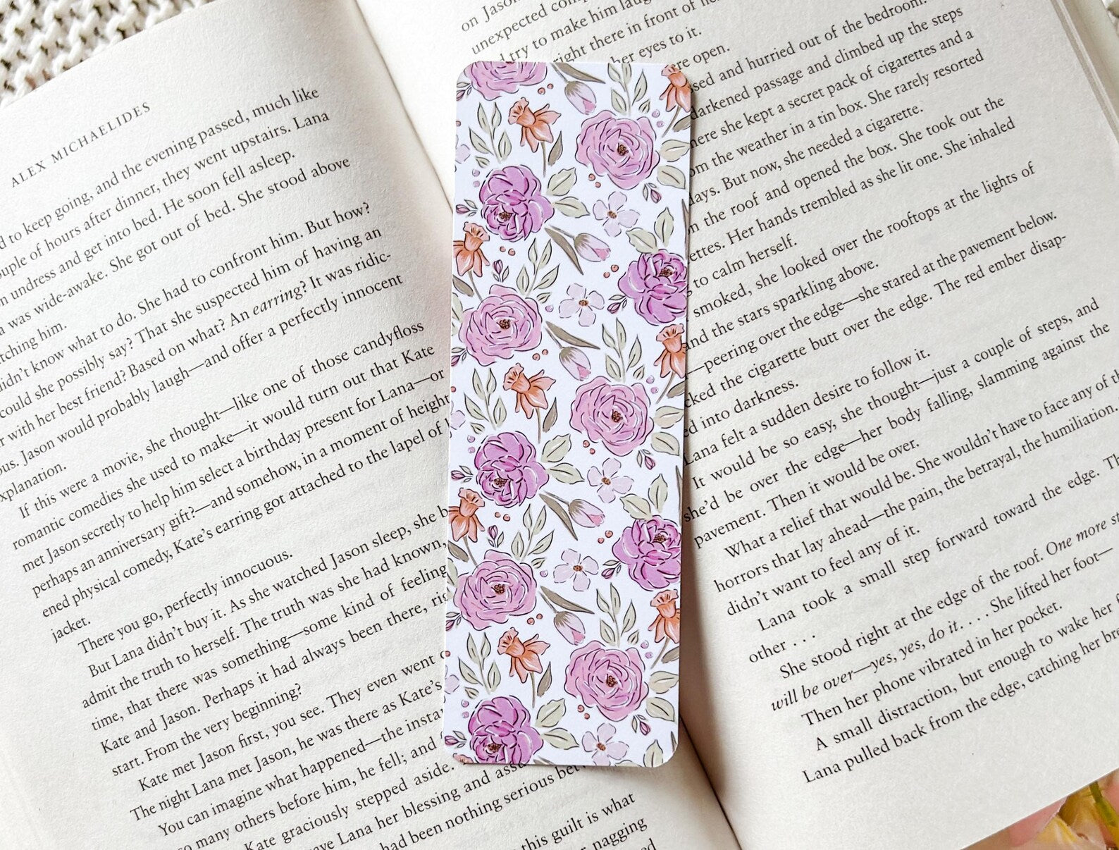 Spring Bouquet Floral Bookmark image 0
