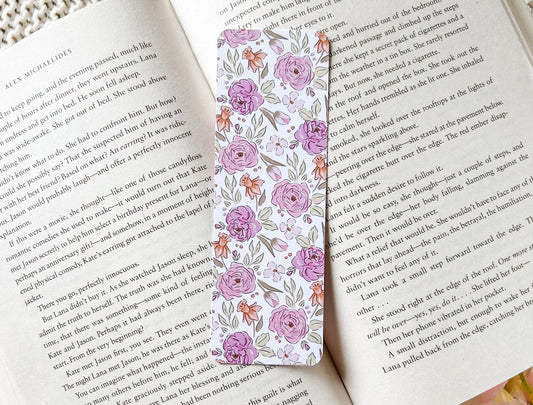 Spring Bouquet Floral Bookmark image 0