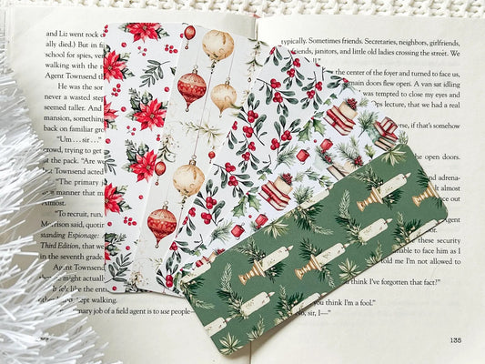 Traditional Christmas Bookmarks image 0
