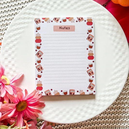 Autumn Days Notepad image 0