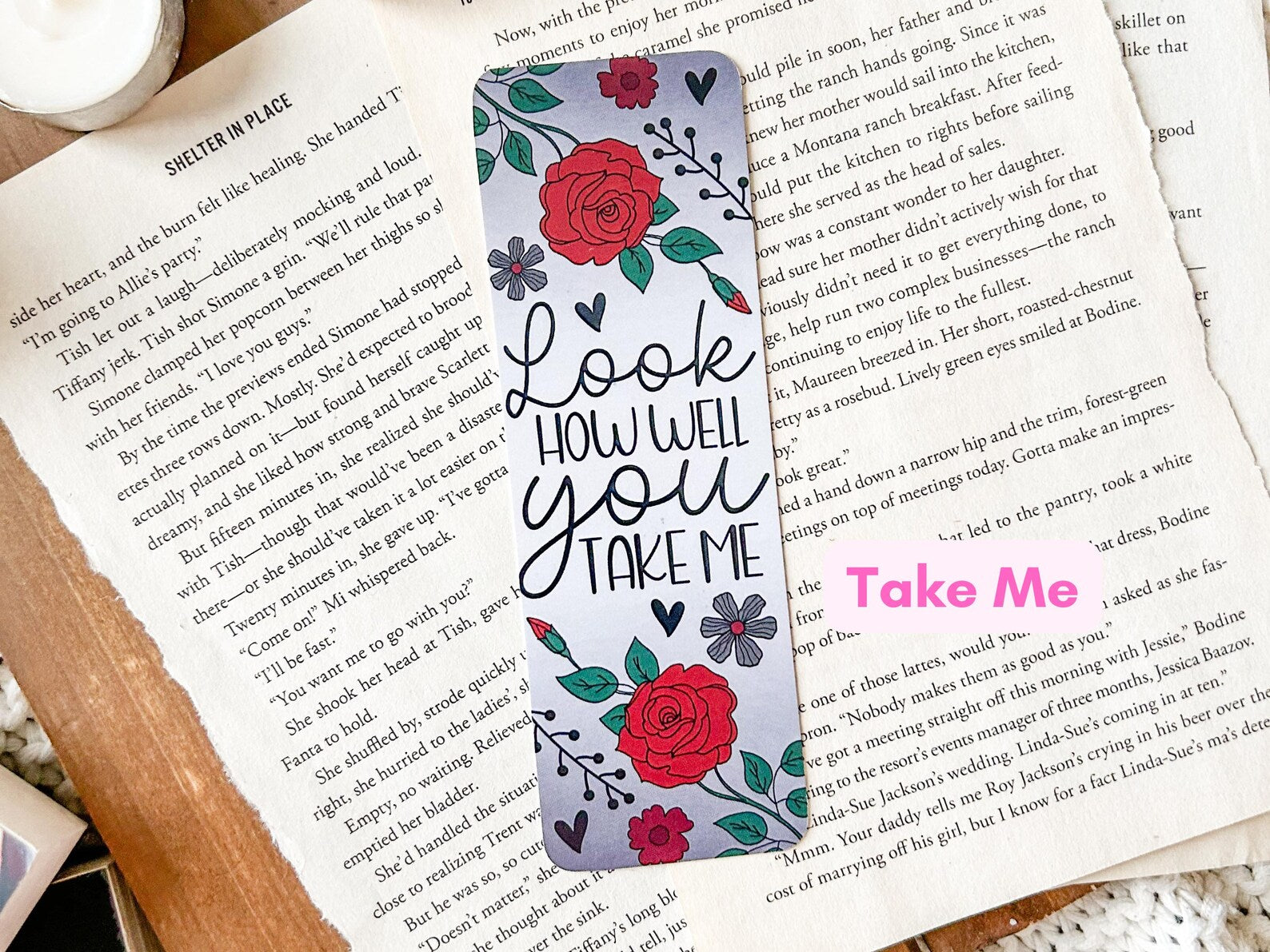Dark Romance Quotes Bookmarks image 3