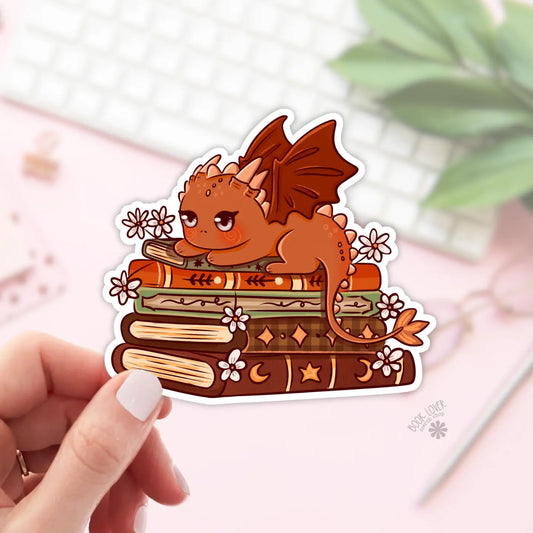 Dragon Books Sticker image 0
