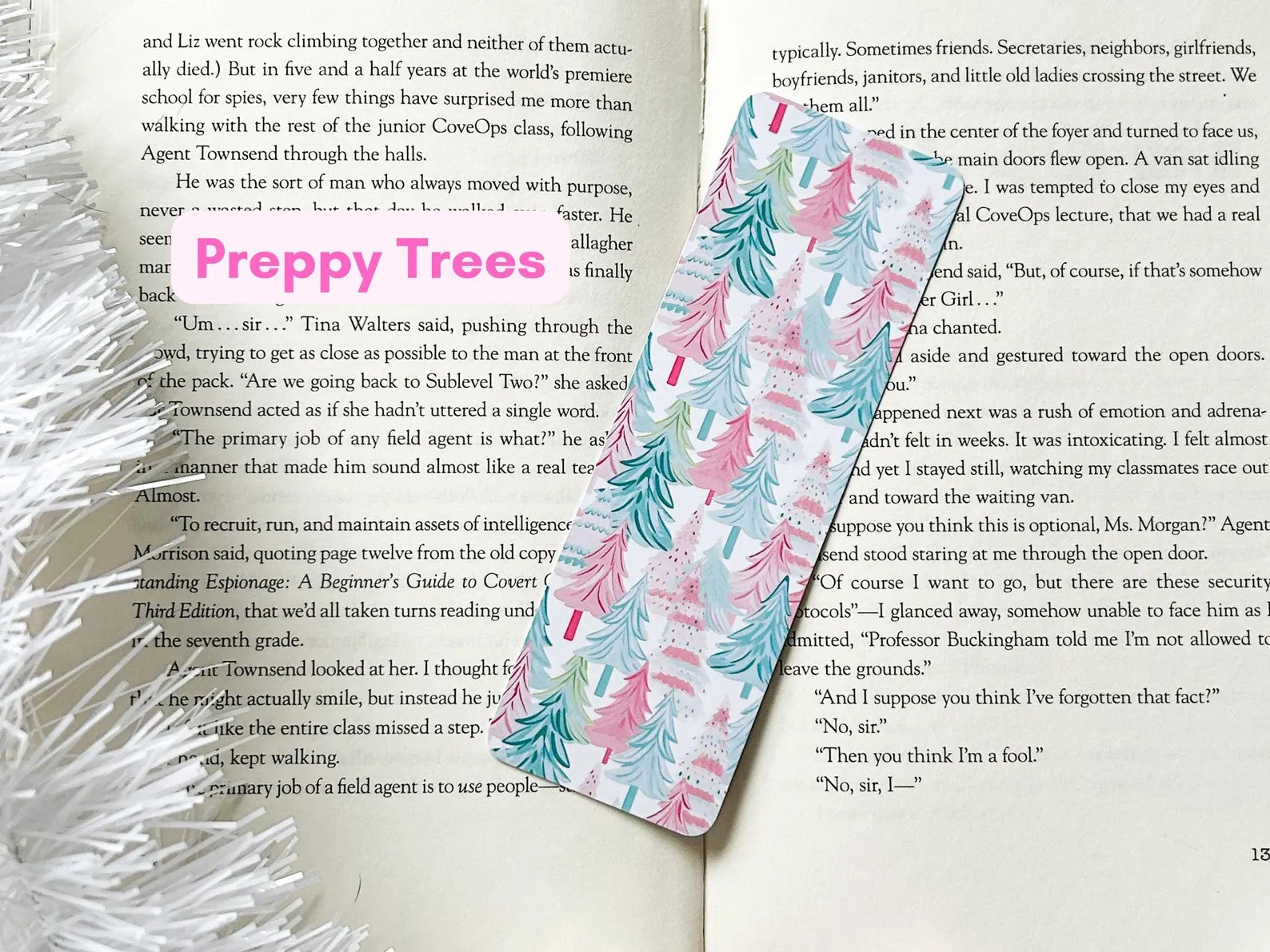 Preppy Christmas Bookmarks image 4