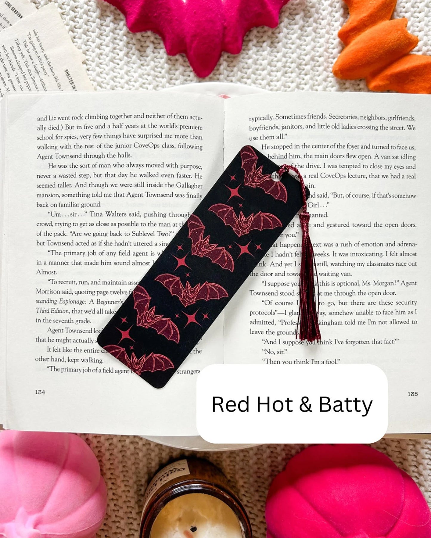 Gothic Bat Bookmarks