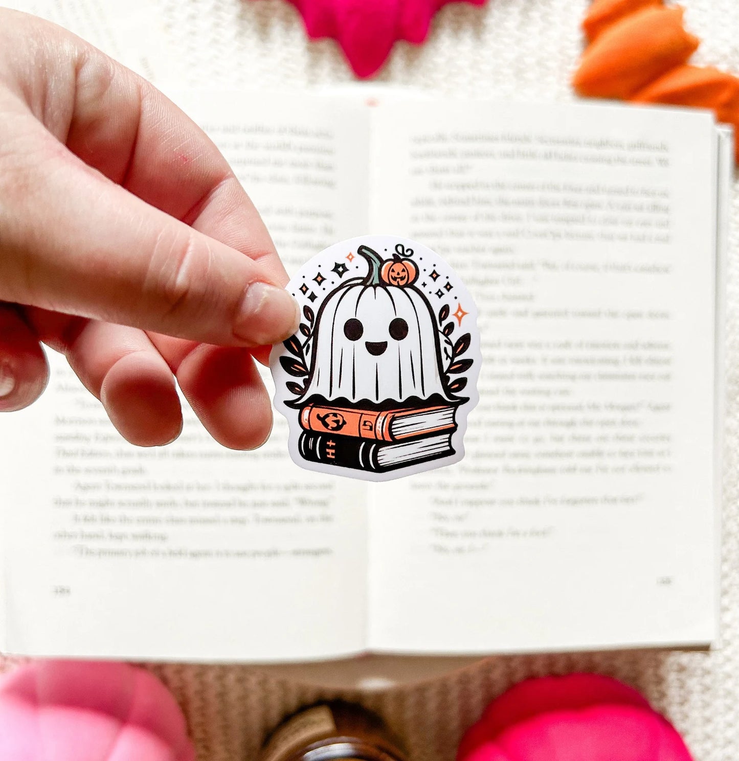 Ghost Bookstack Sticker
