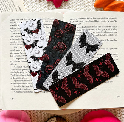 Gothic Bat Bookmarks