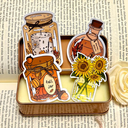 Autumn Cottagecore Stickers
