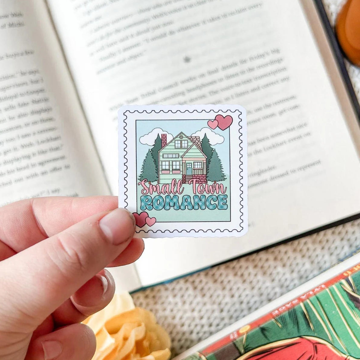 Small Town Romance Sticker