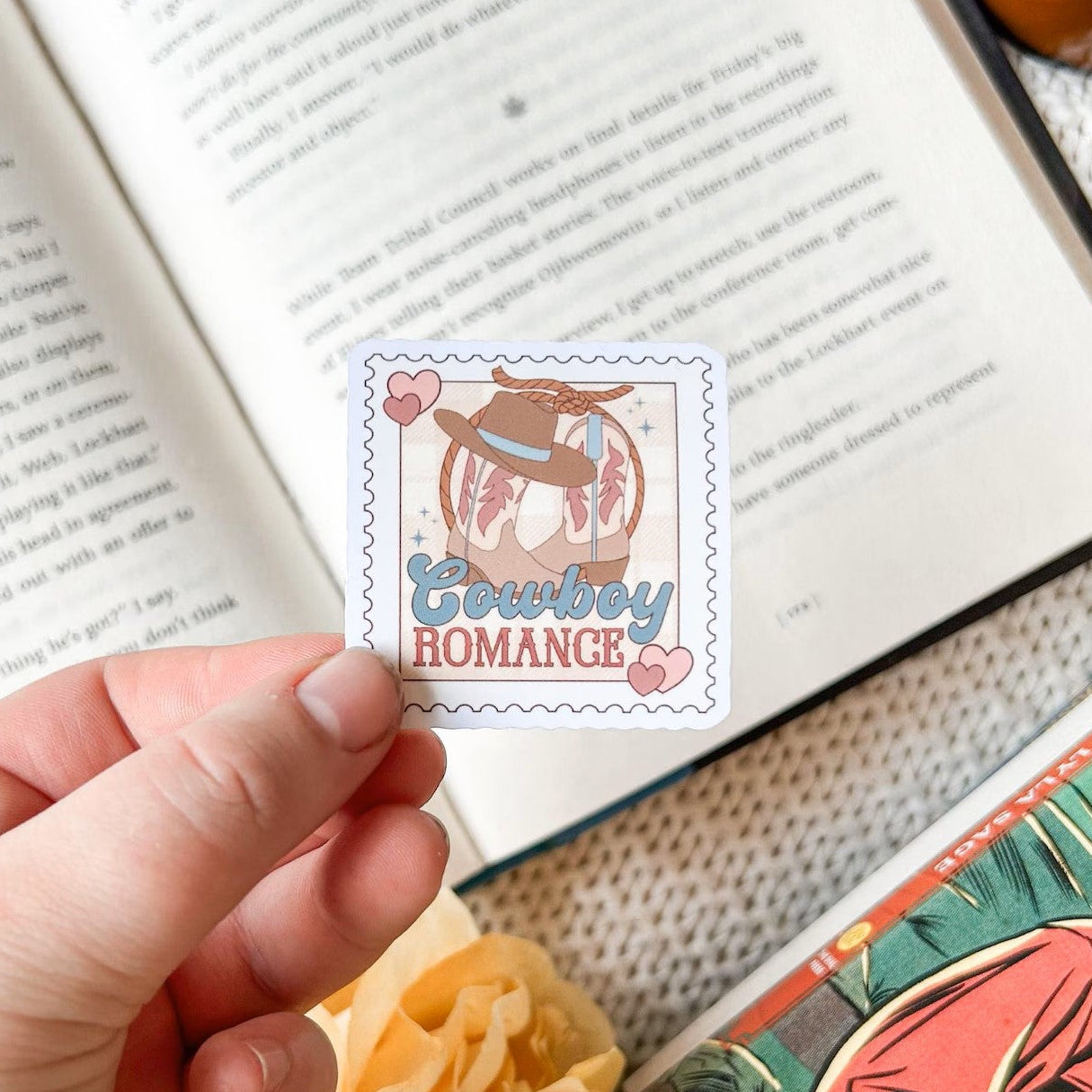 Cowboy Romance Sticker