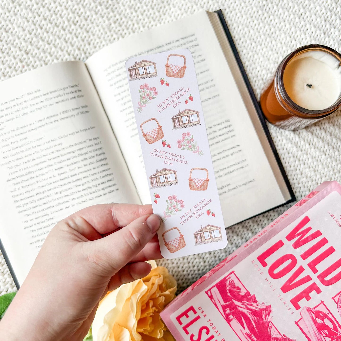 Small Town Romance Bookmark