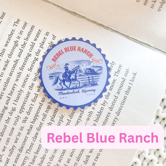 Rebel Blue Ranch Sticker